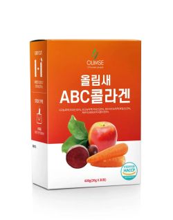 Коллаген Olimse ABC: яблоко + морковь + свекла, упаковка: 30 шт по 20 г
