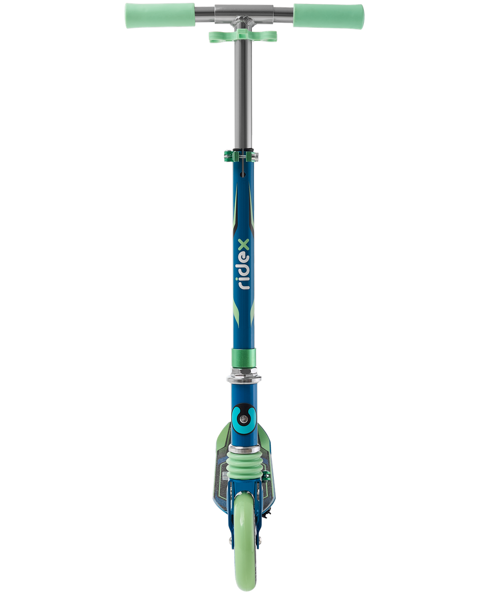 Самокат городской RIDEX Razzle R 145 мм, бирюзовый/голубой