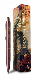 Шариковая ручка Parker IM Monochrome Brown Dragon Special Edition, стержень:M, цвет чернил: blue, в подарочной упаковке.