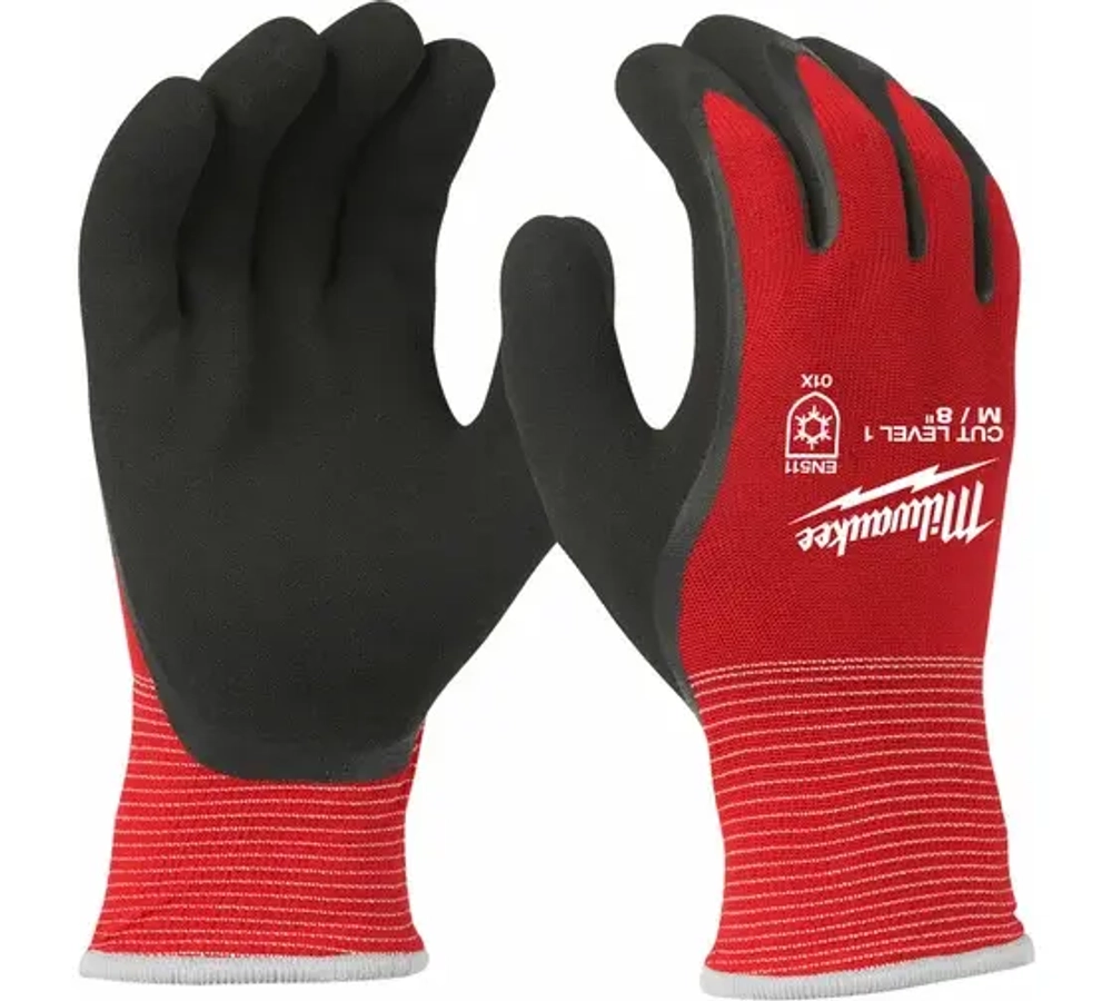 Перчатки зимние уровень 1 Milwaukee 9/L