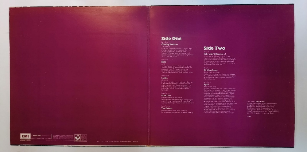 Deep Purple April Deep Purple (UK 1969)