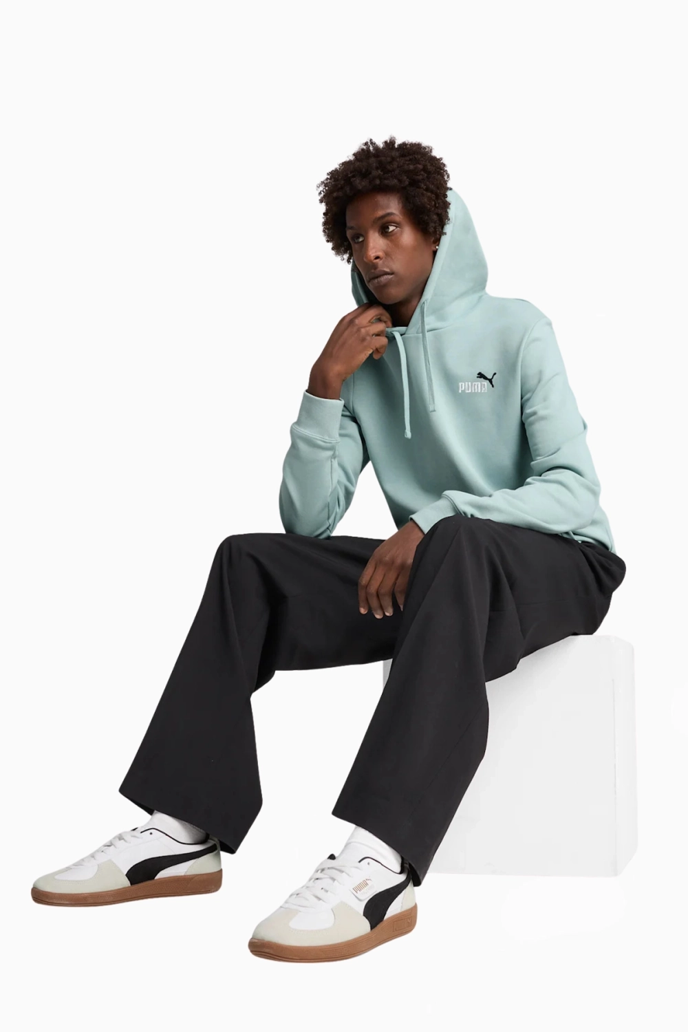Кофта Puma Essentials 2 Color No. 1 Logo - бирюзовый