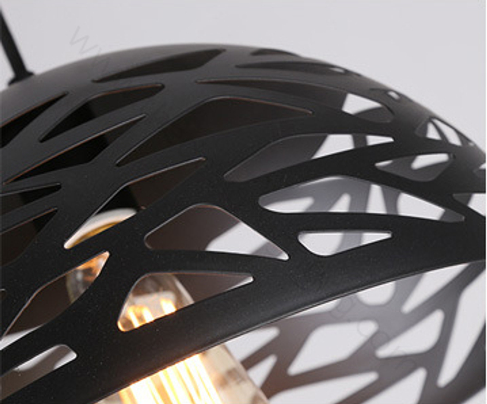 Pendant design lamp Kelly Cluster by Studio Italia Design (White/hemisphere)