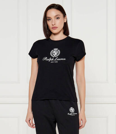 Футболка Print Shop POLO RALPH LAUREN - черный(211952901)