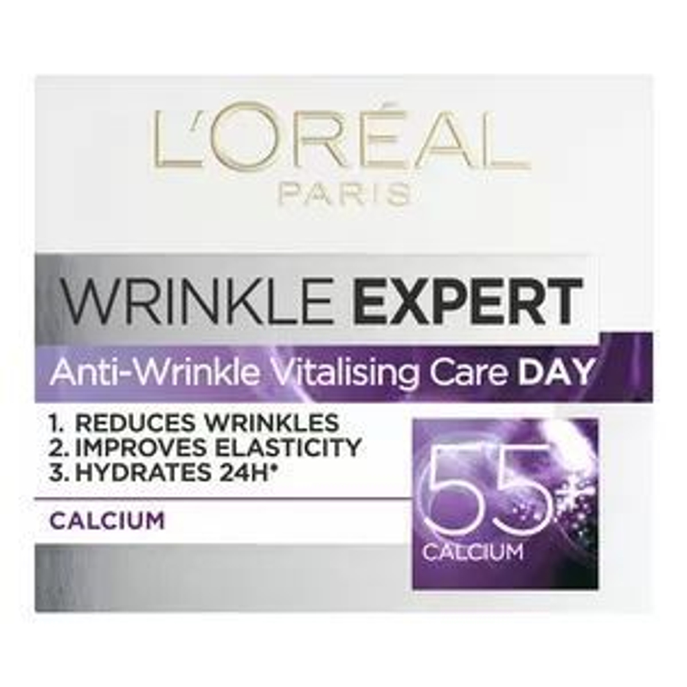 Дневной крем с кальцием L'Oral Wrinkle Expert 55+ -50 мл. (Франция)