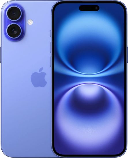 Смартфон Apple iPhone 16 Plus 128 ГБ Ультрамарин (nano SIM+eSIM)