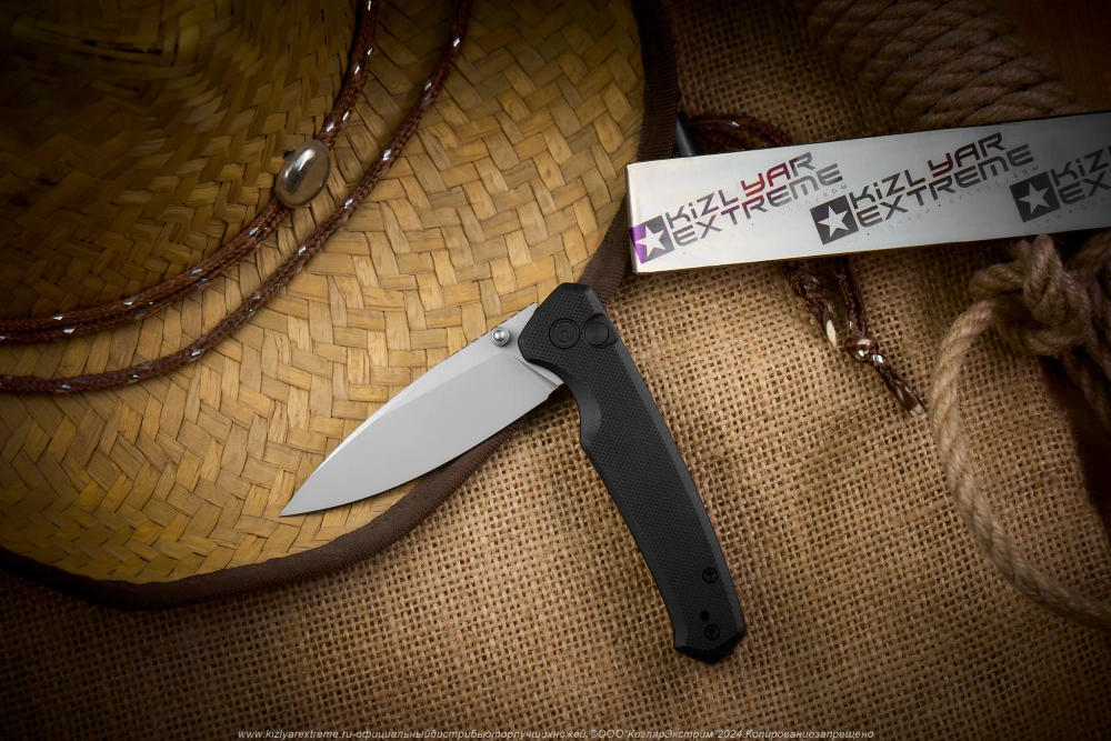 Нож Civivi Altus C20076-1 сталь Nitro-V Silver Bead Blasted рукоять Black G10
