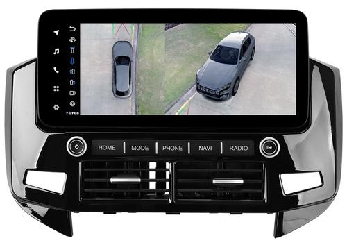 Магнитола для Mitsubishi Pajero 4 2012-2022 (штатная КЗВ) - Teyes LUX ONE 360 монитор 12.3", Android 10, Быстрая, CarPlay, 4G SIM-слот, 4 камеры в комплекте