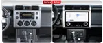 Магнитола для + климат для Toyota FJ Cruiser 2005-2022 - Kuberg ZF-3031, экран 13.3" на Android 13, Быстрая, CarPlay, SIM-слот