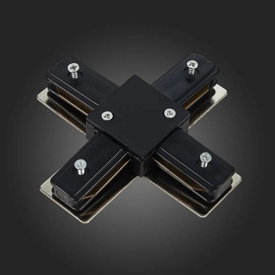 ST002.449.00 Коннектор X-образный ST-Luce Черный