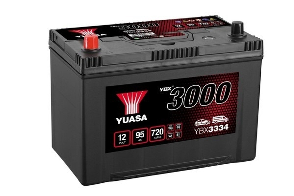 YUASA - YBX3334-YUA - Starter Battery