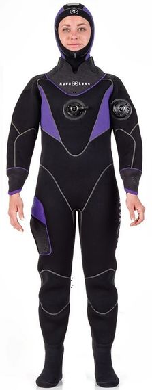 Гидрокостюм сухой Aqua Lung Blizzard Pro 2015 женский 4 мм
