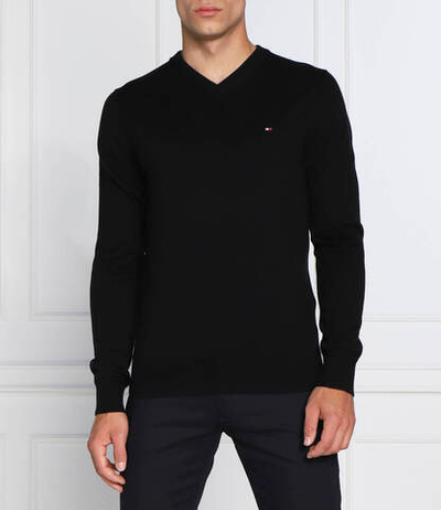 свитер Tommy Hilfiger - черный(MW0MW28047)