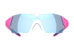 Спортивные очки 720armour Kamikaze Pro / Neon Fluoro Flamingo Frame / Matte White Gasket / HC Brown Lake Blue Lens