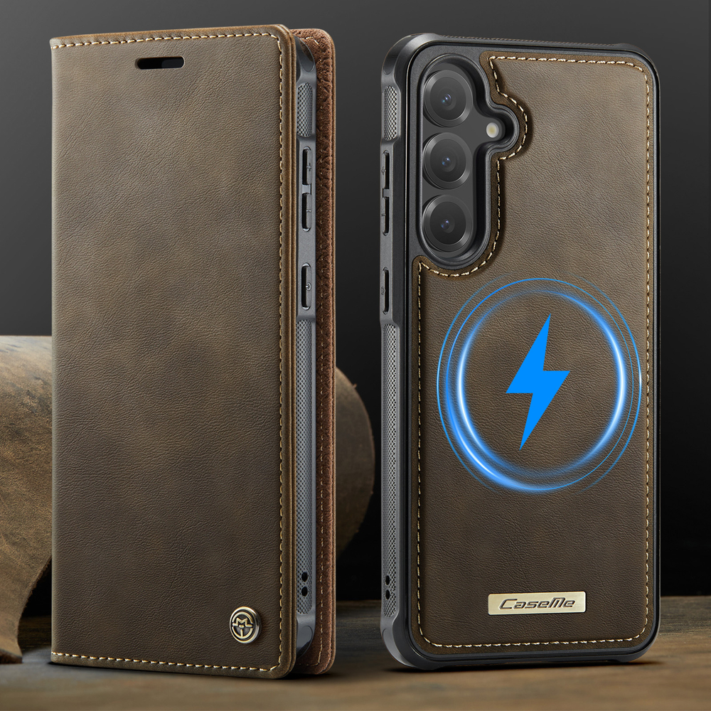 Чехол-кошелек CaseMe 2 in 1 MagSafe Samsung Galaxy S24+