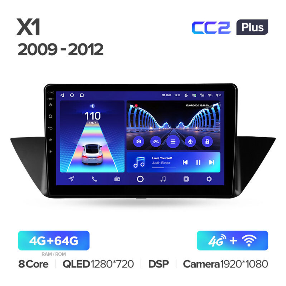 Teyes CC2 Plus 10,2" для BMW X1 2009-2012