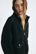Кардиган оверсайз на молнии - H&M