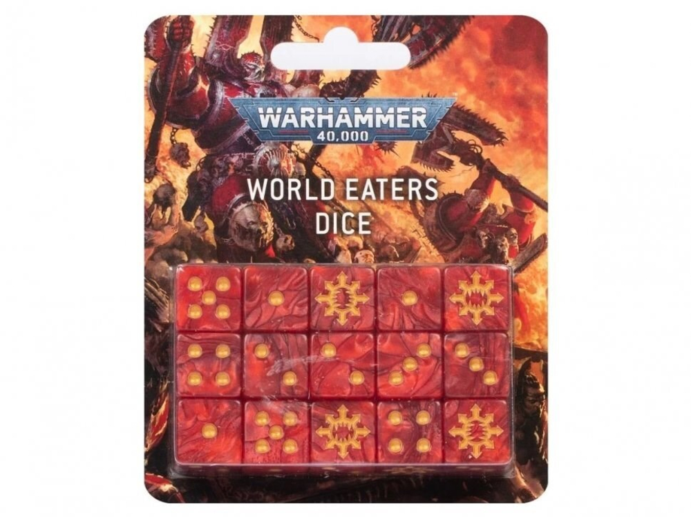 Набор кубиков Warhammer Dice World Eaters