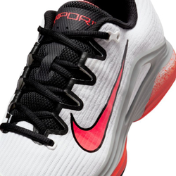 Женские Кроссовки теннисные Nike Zoom Vapor 12 HC Premium - white/hot lava/wolf grey