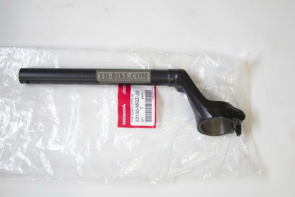 53150-MGZ-J00. PIPE COMP., L. STEERING HANDLE. Clip-on CBR500 2013-2018