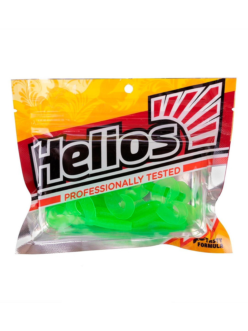 Твистер Helios Credo Double Tail 2,95"/7,5 см Cola 7шт. (HS-12-045)