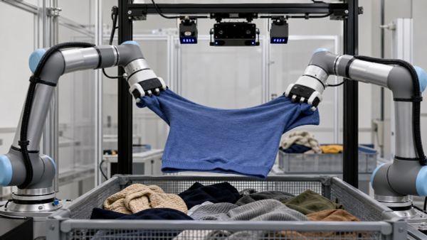 Fraunhofer разрабатывает роботизированную сортировку использованного текстиля Fraunhofer разрабатывает роботизированную сортировку использованного текстиля
