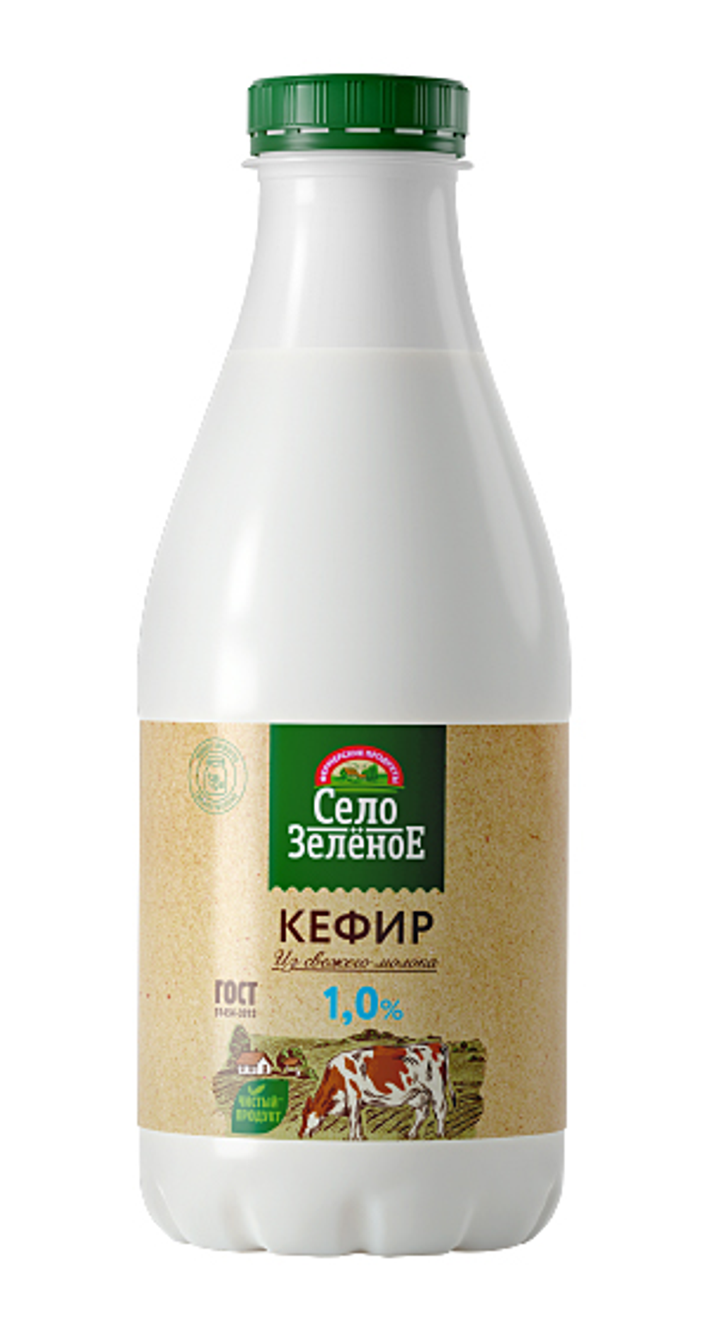 Кефир 1% Пэт бут 0,93кг СелЗел