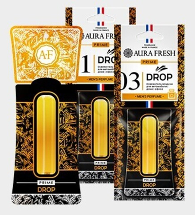 Аром-р AURA FRESH PRIME DROP №4 Ароматизатор воздуха с жидким центром HUGO BOSS-HUGO