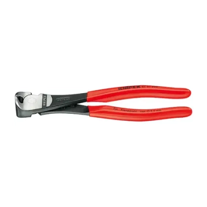 Кусачки торцевые особой мощности черненые 200 мм Knipex 67 01 200 SB