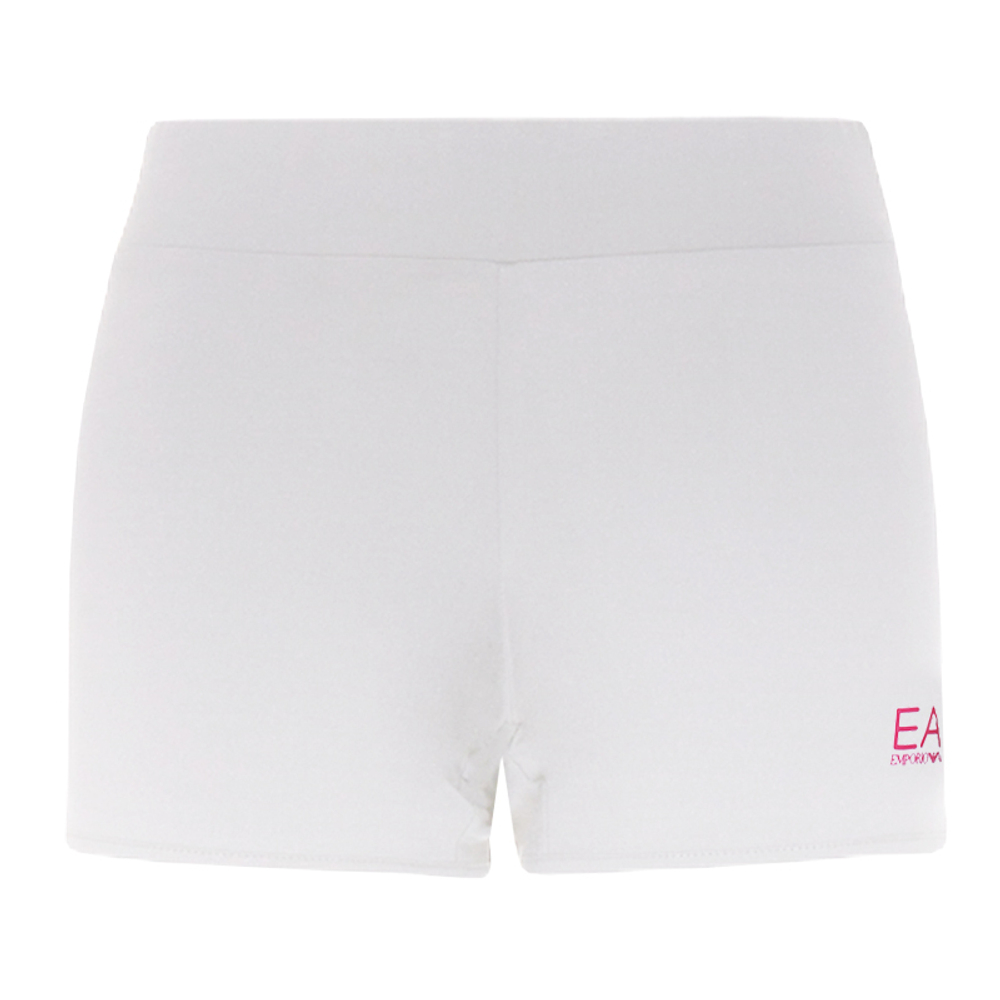 Теннисная юбка EA7 Woman Jersey Miniskirt - white python