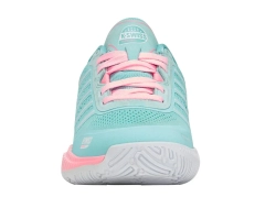 Женские кроссовки для padel K-Swiss Ultra Court Padel - soft neon blue/white/bubble gum