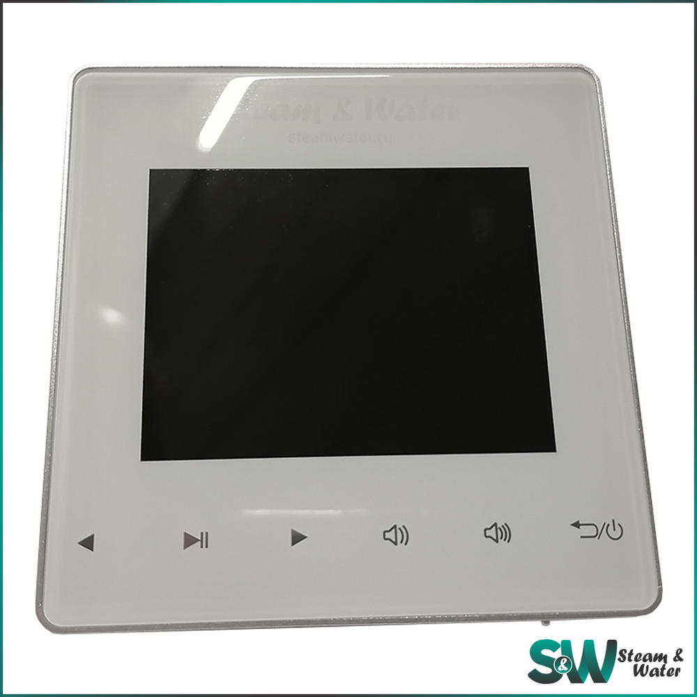 Комплект влагостойкой акустики для бани, сауны и хамама - SW 4 White STANDART
