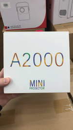 Проектор для дома / Mini Projector A2000 / мини кинопроектор / видеопроектор домашний led / hd проектор