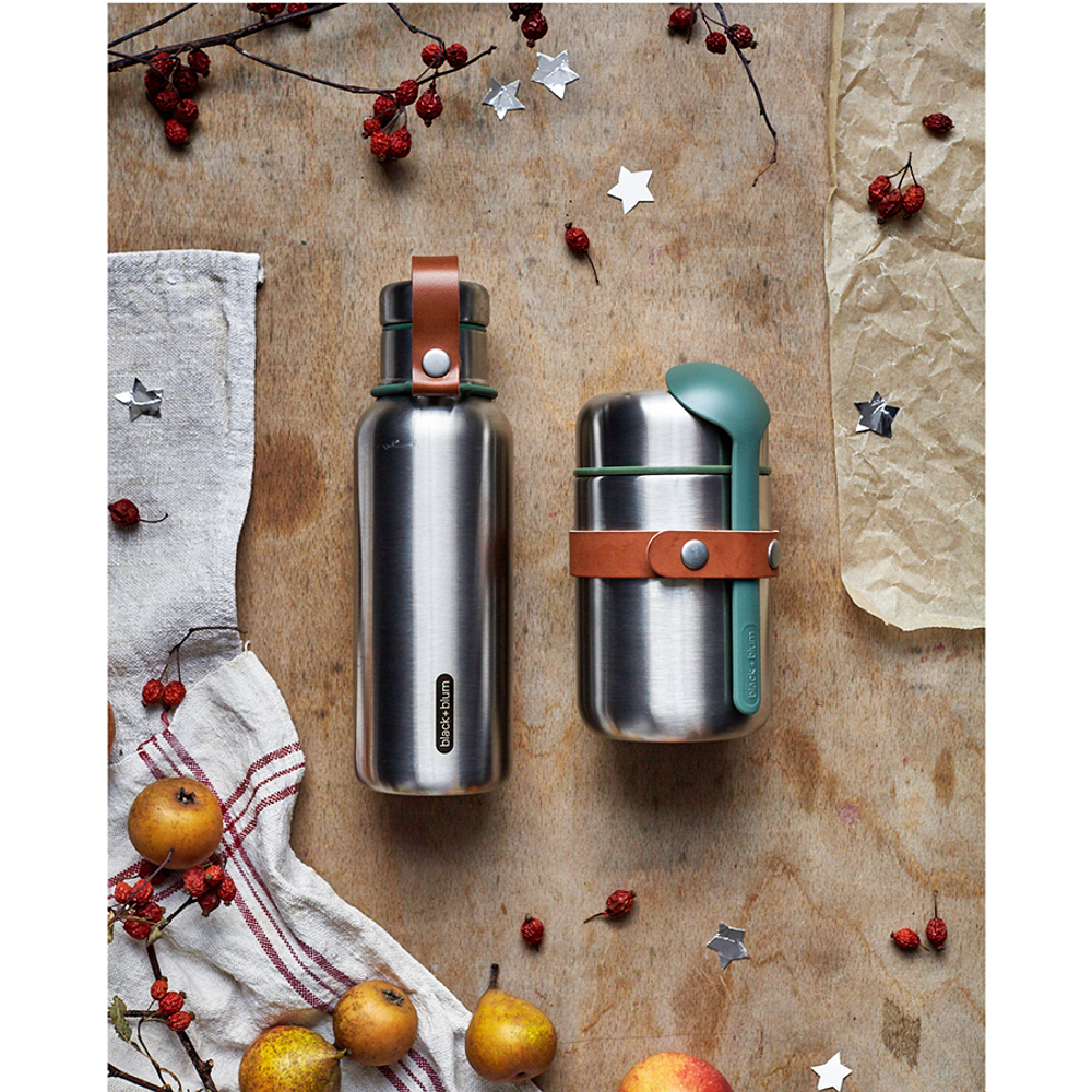 Термос black+blum, food flask, 400 мл, зеленый