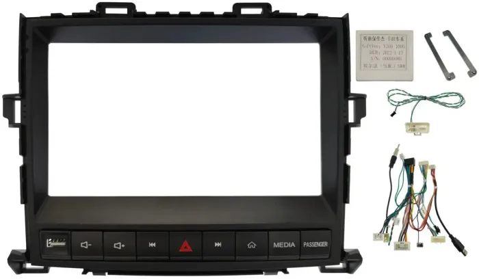 Магнитола для Toyota Alphard H20, Vellfire 2008-2014 (менее 10 динамиков, рамка с кнопками) - Teyes CC3L на Android 10, CarPlay, 4G SIM-слот