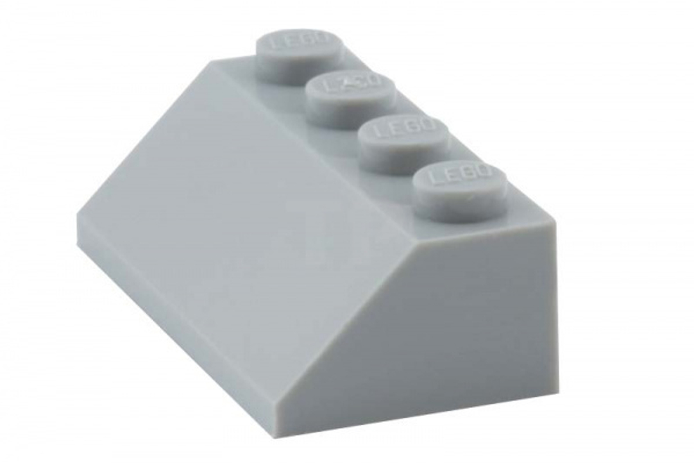 Lego Кровельный Кирпич 2x4/45° (серый) 4211409