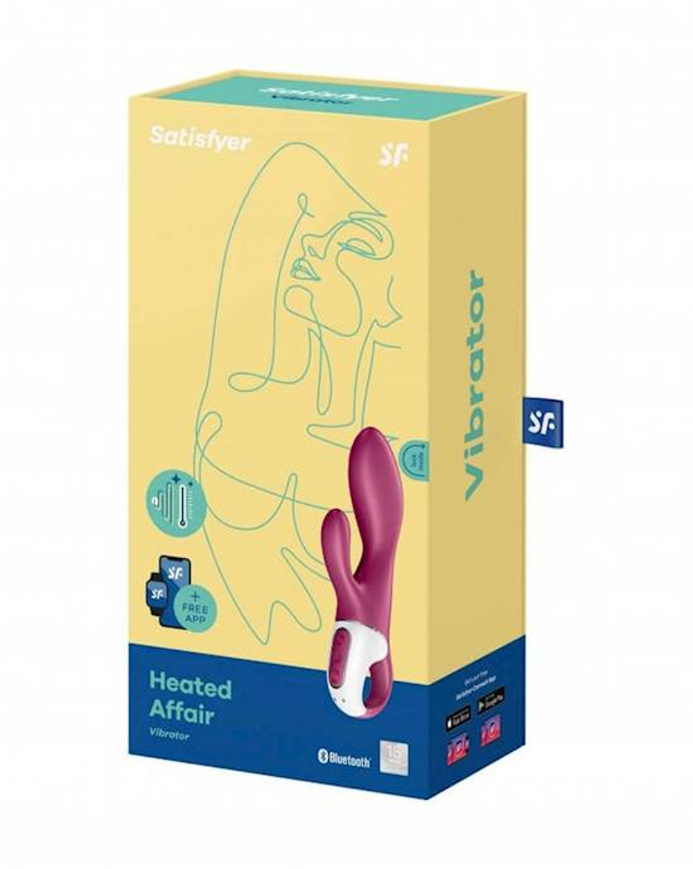Satisfyer Heated Affair Вибратор-кролик  с функцией нагрева