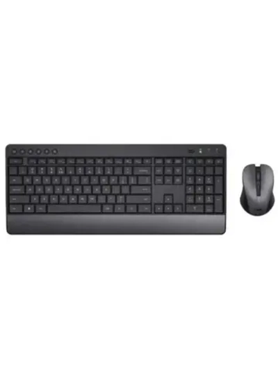Клавиатура+мышь Trezo Silent BLACK