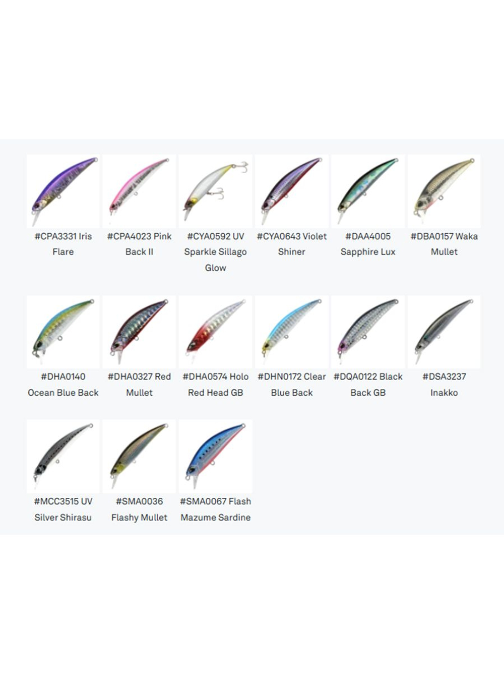 Воблер DUO Spearhead Ryuki 80S, AHA4006 Ayu OB, 80 мм, 12 г, тонущий, минноу