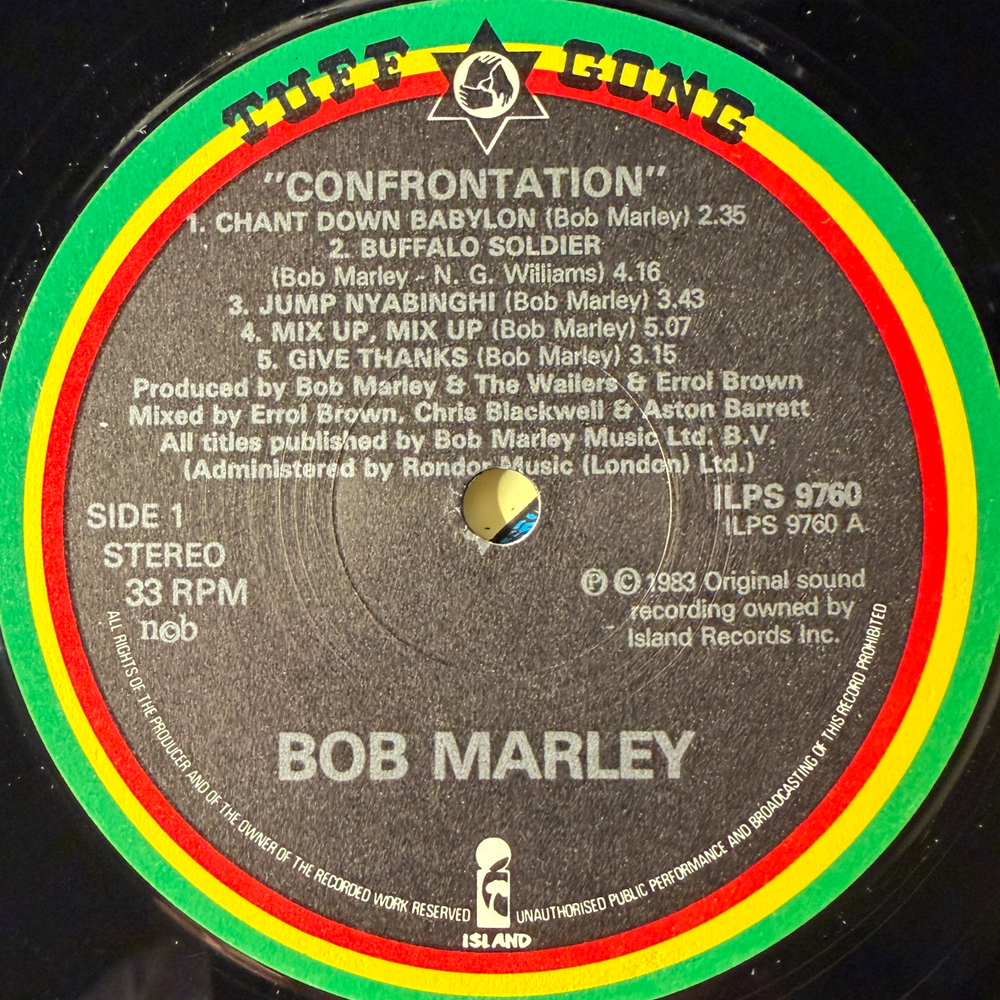 Bob Marley & The Wailers - Confrontation (Скандинавия 1973г.)
