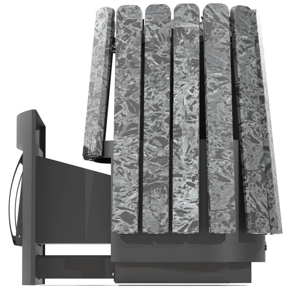 Дровяная банная печь Grill'D Cometa Vega 450 Long Max Stone (Серпентинит)