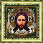 "Икона Спас Нерукотворный"-008ПМИ  вышивка