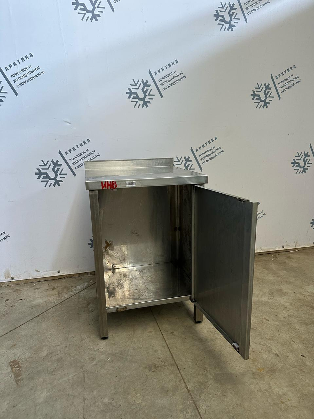 Тумба из нержавеющей стали 600х600х860