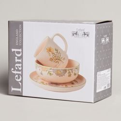 НАБОР ПОСУДЫ LEFARD "SPRING FLOWERS" 3 ПРЕДМЕТА (КОР=8НАБ)