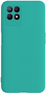 Мягкий Soft Touch чехол из силикона для REALME 8i и NARZO 50 с бархатной подкладкой