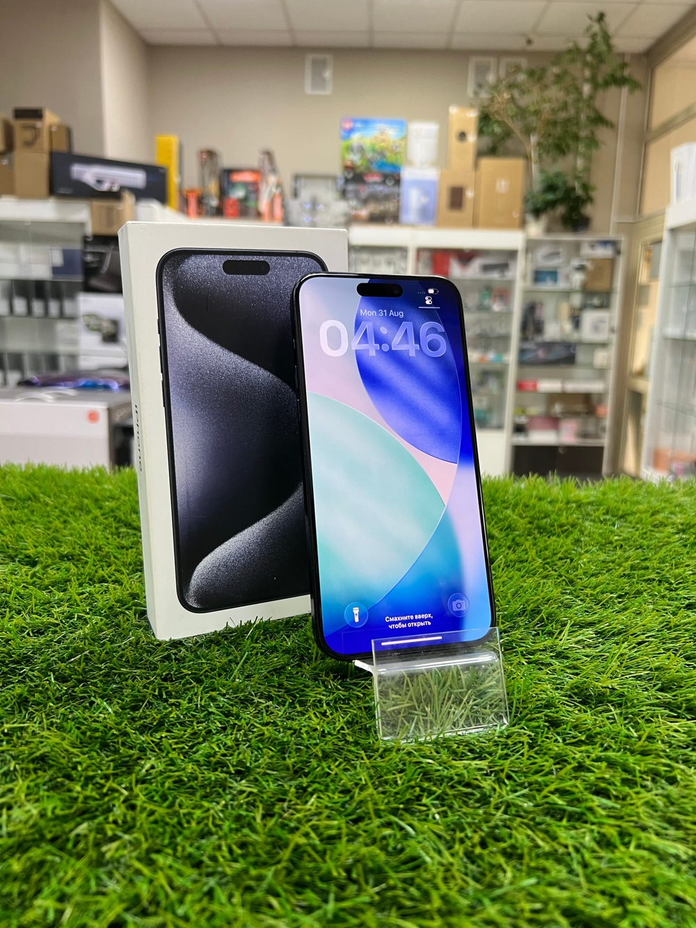 Б/У iPhone 15 Pro Max 512Gb Blue Titanium