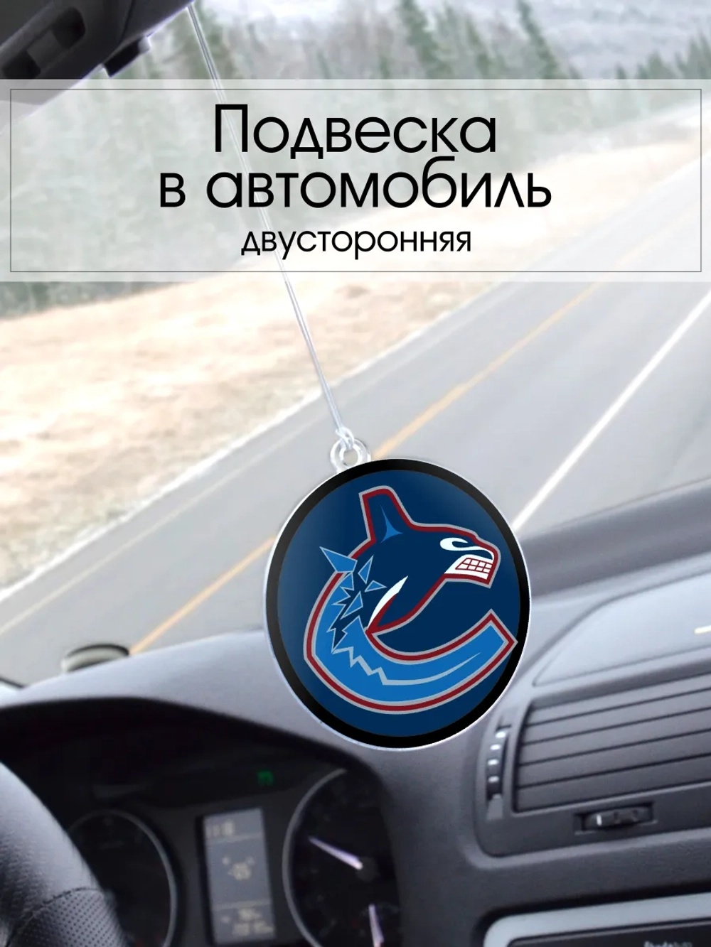 Подвеска в машину - Vancouver Canucks