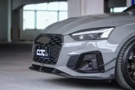 Карбоновая губа для AUDI S5 & A5 S LINE 2020-2025 B9.5 Ауди обвес