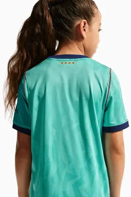 Футболка Nike FC Barcelona 26/27 3rd Stadium Junior - бирюзовый