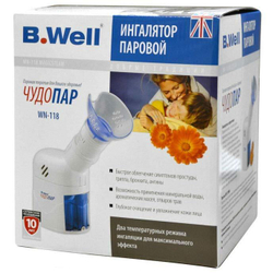 Ингалятор паровой с термостатом В.Well 118